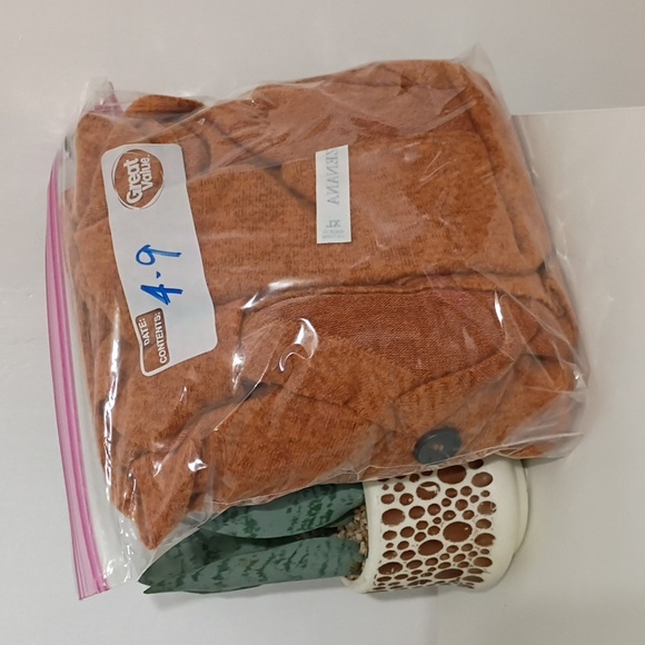 Zenena Women’s XL Jacket Cost Rustic Orange Jacket Button-Up Pockets - Picture 12 of 14